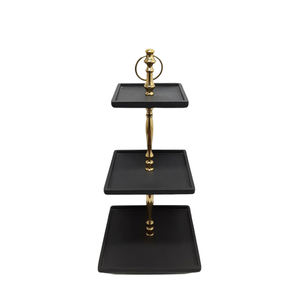 Elegant Design Aluminum 3 Tier Round Cake <b>Stand</b> Gold Color Cake <b>Stand</b> <b>Display</b> for Wedding & <b>Table</b> <b>Top</b> Decoration - Product Image 5