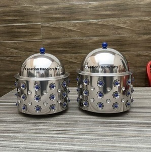 Chauffe-plat de luxe en acier inoxydable avec design floral, chauffe-plat de banquet, chauffe-plat pour la maison et l'hôtel - Product Image 1