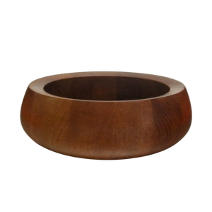 Superior Quality Carved Decor Serving <b>Bowl</b> Large Acacia <b>Wood</b> <b>Fruit</b> <b>Bowl</b> With Serving Utensils for Kitchen Counter - Product Image 4