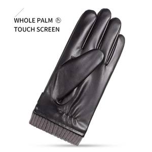 Wolson Industry Design personnalisé pour motocyclette Gants de conduite tactiles en similicuir PU pour unisexe Produit de haute qualité disponible - Product Image 3