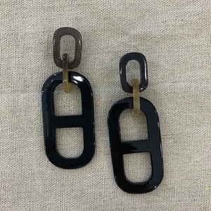 Gran oferta, pendiente blanco de cuerno de búfalo Natural, pendientes de aro artesanales hechos a mano, estilo bonito para bodas, fiestas, regalos hechos en Vietnam - Product Image 5