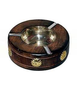 Vendedor perfecto Ceniceros irregulares de madera Personalizados Excelente calidad con atractivo diseño elegante - Product Image 2