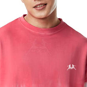 Ropa de verano Camiseta extragrande Camiseta de algodón hecha a medida con logotipo personalizado Etiqueta privada Camiseta Extragrande - Product Image 5