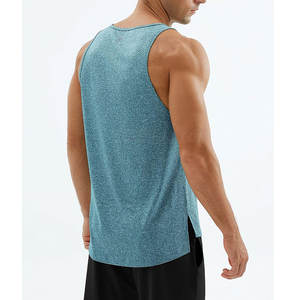 Nouvelle Arrivée 2025 – Débardeur Homme 100% Coton Écologique, Couleur Personnalisable, Séchage Rapide, Respirant, Logo Avant, Prix de Gros - Product Image 3