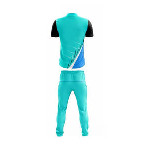 Vente chaude Meilleure conception Impression de logo personnalisé Uniforme de cricket de vêtements de sports d'équipe en différentes couleurs - Product Image 2