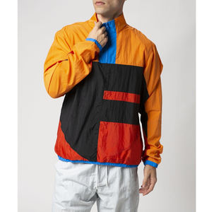 Wholesale Men's Hooded Windbreaker <b>Rain</b> <b>Jacket</b> High Quality 100% Polyester Waterproof <b>Plus</b> <b>Size</b> Embroidered for Autumn Seasons - Product Image 1