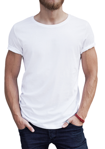 Camiseta Deportiva de Cuello en V Profundo para Hombre, 100% Algodón, Elástica, de Algodón y Spandex, para Entrenamientos o Ejercicio - Product Image 5