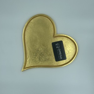 Plateau de service élégant en métal au design feuille Plateau de fruits de haute qualité Nouveau design Fabricant Fournisseur - Product Image 5