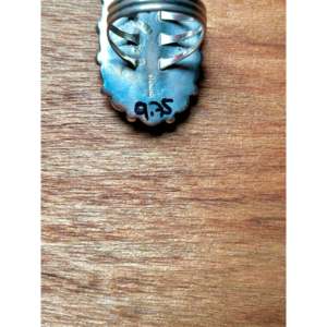 Anillo de Plata de Ley y Concha de Ostra Espinosa, Hecho por los Navajo, Obra de Colección Cultural - Product Image 5