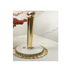 Porte-mouchoirs en métal fantaisie clair brillant couleur or métal avec décoration de luxe élégant en gros décoration porte-mouchoirs - Product Image 1