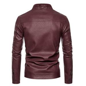 Nouvelle veste de baseball en cuir pour hommes, multi-poches, vente en gros à bas prix, veste de luxe pour hommes - Product Image 4