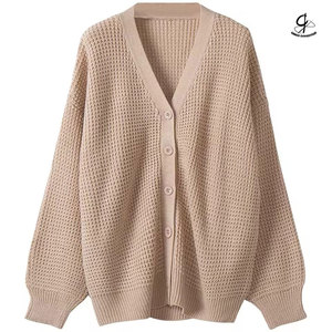 Suéteres de mujer de diferentes colores de punto suelto de invierno para suéteres de calidad superior de estilo de patrón personalizado - Product Image 4