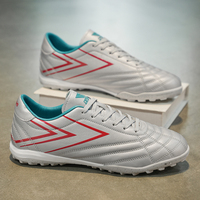 SAIFEINU vente chaussures de Football durables taille moyenne prévalent sol souple chaussure de Football jeunesse crampons de Football chaussures de Football