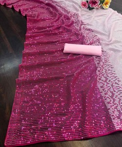 Dernier modèle de sari en soie douce Banarasi, vêtements ethniques indiens, prix bas, nouvelle arrivée, vêtement féminin indien exclusif, mariage - Product Image 2