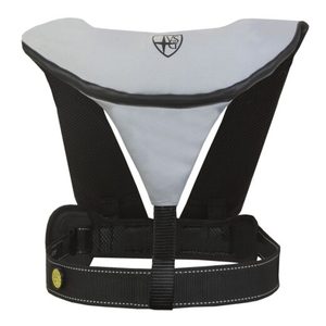 Giubbotto di Salvataggio Gonfiabile SPINNAKER 180-SAFE 4.0 GRIGIO per Adulti, Certificato SOLAS, Riflettente, Certificato MED, Leggero e Confortevole - Product Image 2