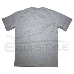 Vente en gros T-shirts 100% coton Séchage rapide Gris Plus Size Noir Silicone Imprimé Logo T-shirt Fabricant Pakistan - Product Image 2