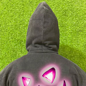 Sweat-shirts à capuche décontractés pour hommes, coupe classique, 100 % coton, logo personnalisé imprimé, collection automne, fabrication usine - Product Image 6