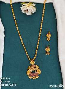 Ensembles de bijoux de mode en gros élégants et durables Styles multiples boucles d'oreilles en zircone cubique avec collier pendentif - Product Image 4