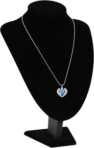 Collier d'urne de crémation pour les cendres en acier inoxydable colliers commémoratifs de coeur porte-cendres pour le souvenir humain aimé taille personnalisée - Product Image 3