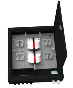 wall mount optic cable storage box+splice box+fiber optic splice storage joint box pole mount fttx ftth fttb network