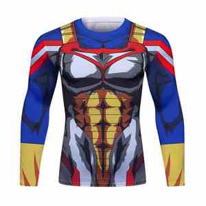 Camiseta Rashguard de Manga Larga Personalizada para MMA 2025, Secado Rápido, Transpirable, Protección UPF 50, Unisex, 100% Poliéster, Impresión Personalizada - Product Image 4