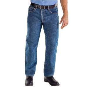 กางเกงยีนส์ผู้ชายทรงสลิมฟิตเอวกลางสไตล์วินเทจสำหรับฤดูใบไม้ผลิ ฤดูร้อน ฤดูหนาว พร้อมกางเกงยีนส์ขายส่งสำหรับผู้ชาย กางเกงยีนส์สั่งตัดสำหรับผู้ชาย - Product Image 1