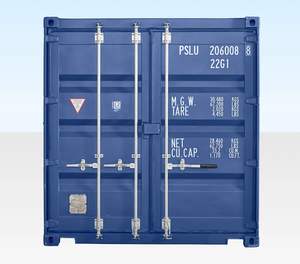Transport 20 pieds 40 pieds de longueur de conteneur d'expédition de cargaison sèche en stock meilleur prix pour la vente - Product Image 1