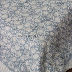 Manufacture Handmade Cotton Hand Block Floral Printed Blanket Wholesale Cotton Blanket - Product Image 4