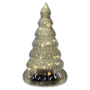 Adorno de Árbol de Navidad Verde MicroLED 489507 con 15 Luces - Bola Duradera de 13x22cm de Kaemingk para Decoraciones Festivas - Product Image 1