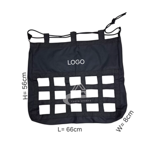 600D พีวีซีม้าที่มีความแข็งแรงสูงเย็บคู่ที่แข็งแกร่ง loops กันน้ำหรูหราที่สุดถุงหญ้าแห้ง - Product Image 1