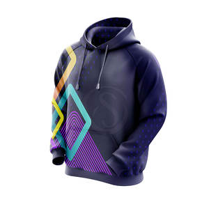 เสื้อฮู้ดผู้ชายผ้าฟลีซโพลีเอสเตอร์สำหรับฤดูหนาว มีกระเป๋า พิมพ์ลายตามสั่ง ดีไซน์ใหม่ คุณภาพสูง ขาย - Product Image 3