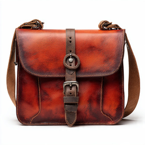 Bolsos de hombro de cuero genuino para mujer, ropa de calle, bandolera de PU cruzada, ropa informal para mujer, bolso de cuero para hombro para mujer - Product Image 4