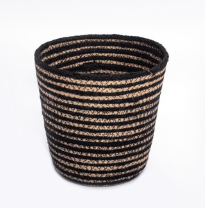 Cestas de yute para almacenamiento, producto nuevo, modelo 2022, 100% natural, reutilizable, respetuoso con el medio ambiente, precio al por mayor - Product Image 2