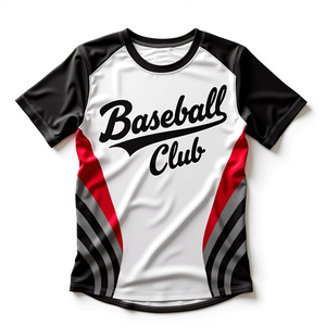 Camisetas deportivas cómodas de cuello redondo para hombre 100%, ajuste suave sublimado personalizado para fútbol, softball, baloncesto, ropa 100% - Product Image 3