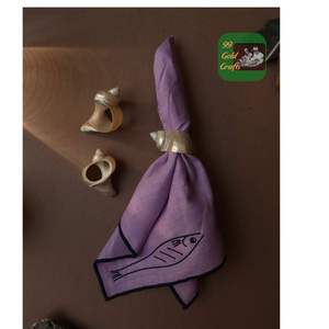 SEASHELL NAPKIN RINGS RUSTIC HANDMADE ECO FRIENDLY DESIGN FOR COASTAL WEDDING <b>PARTY</b> TABLE <b>DECORATION</b> - Product Image 3