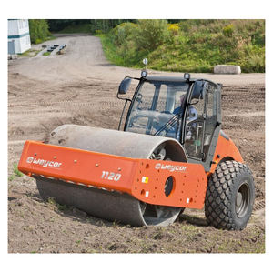 Capable <b>Road</b> Roller <b>Machine</b> with strong drum force and stable operation for roadworks and parking lot projects - Product Image 3