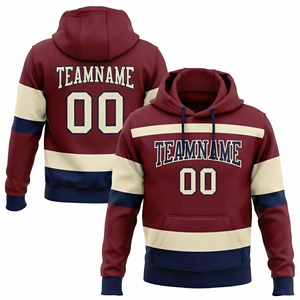 Sudadera Deportiva Personalizada de Alta Calidad para Hombre, Uniforme de Equipo con Logotipo y Número Impresos, Suministro al por Mayor OEM ODM - Product Image 6