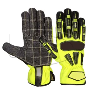 TPR Impact Gloves Safety Work Construction Industrial Protective Mechanical Anti Cut Resistant Impact Mechanic Gloves