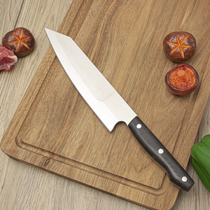 Venta al por mayor personalizado de alta calidad OEM ODM servicio profesional Damasco nuevo diseño de acero al carbono cuchillo de cocina con mango - Product Image 4