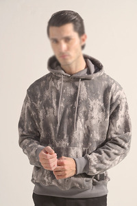 เสื้อฮู้ดดี้ผ้าฟลีซ 300 กรัม ทรงปกติ ผ้าฝ้ายออร์แกนิค 100% สไตล์วินเทจ แนวสตรีท  ซิปหน้า  งานพิมพ์ลายนูน  ป้องกันรอยยับ - Product Image 5