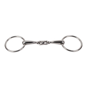 BRAND ZONE High Quality Stainless Steel Horse Tack-Loose <b>Ring</b> Quarter <b>Moon</b> Cuprium Bit Equestrian Wholesale Supplier Accessories - Product Image 5