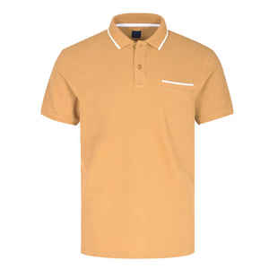 Camiseta de polo informal de manga corta para hombre, camiseta informal de golf transpirable, diseño de solapa asequible - Product Image 1