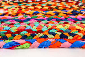 แผ่นรองจานถักจากผ้าฝ้ายรีไซเคิล ขนาด 40 x 60 ซม. ผลิตภัณฑ์รักษ์โลกสำหรับโต๊ะอาหาร ขายส่งจำนวนมากเพื่อการส่งออก - Product Image 2