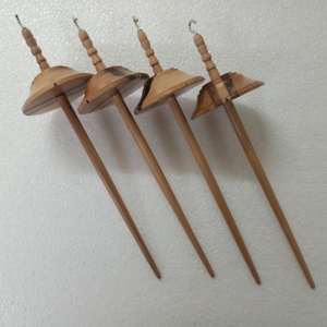 Broches en bois sur mesure idéales pour les magasins d'approvisionnement en fil et fibre pour la revente en bois de manguier - Product Image 6