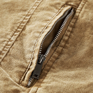 แจ็กเก็ตหนังสำหรับผู้ชาย, แจ็กเก็ตหนังสำหรับขี่มอเตอร์ไซด์กลางแจ้งแบบลำลองใช้ในชีวิตประจำวันและอบอุ่นในฤดูหนาว - Product Image 3