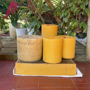 สินค้าขายดี: ก้อนขี้ผึ้งบริสุทธิ์จำนวนมาก-เหมาะสำหรับห่ออาหารน้ำยาขัดเฟอร์นิเจอร์และงานฝีมือ-สินค้ามีความต้องการสูง-ดอกบัวสีน้ำเงิน - Product Image 4