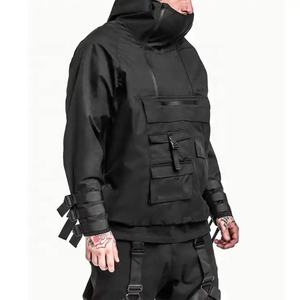 Chaqueta de bombardero táctica cibernética impermeable para mujer Killwinner, ropa tecnológica para primavera Otoño de talla grande de piel de oveja tejida para parejas - Product Image 1