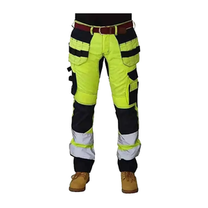 Nouveauté Look classe meilleure qualité pantalon de travail haute visibilité pour hommes couleur attrayante produit à la mode pantalon de sécurité haute visibilité - Product Image 2