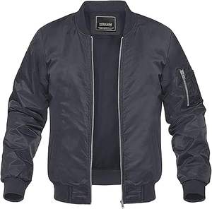 Blouson d'aviateur léger blouson d'aviateur imperméable en nylon avec logo personnalisé pour hommes vente en gros - Product Image 5