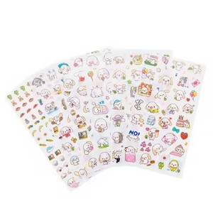 Feuilles autocollantes brillantes imperméables prédécoupées pour décorations de maison de vacances |   Autocollants en PVC graphiques personnalisés de dessins animés mignons - Product Image 5